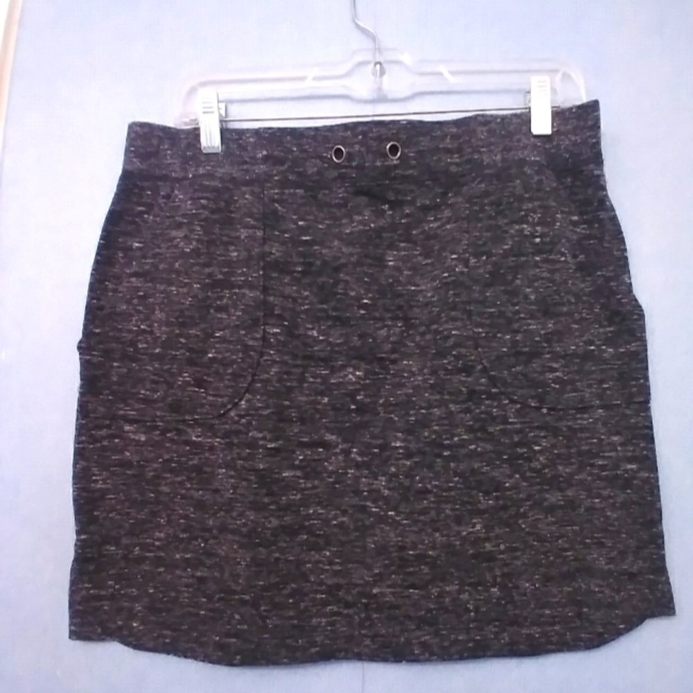 Skirt Knit Mini Skort Pull‎ On Pockets Casual Comfy Athleisure